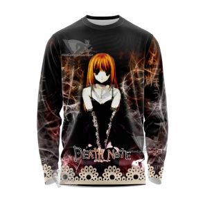 Death Note Misa Amane Black Long Sleeve Shirt