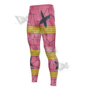 Demon Slayer Daki Pink Mens Compression Legging