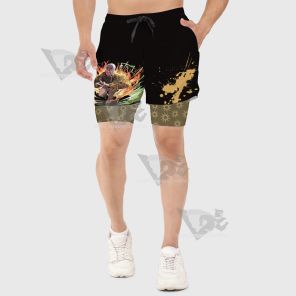 Demon Slayer Hotaru Haganezuka Men Compression Gym Short