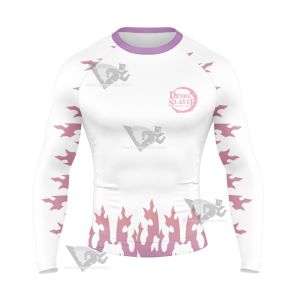 Demon Slayer Kagaya Ubuyashiki Long Sleeve Compression Shirt