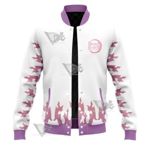 Demon Slayer Kagaya Ubuyashiki Varsity Jacket