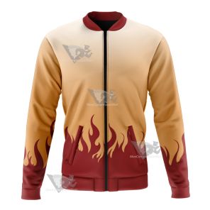 Demon Slayer Kyojuro Rengoku Bomber Jacket