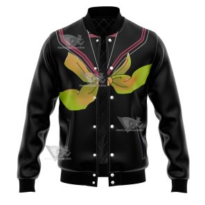 Demon Slayer Nezuko Kamado Varsity Jacket