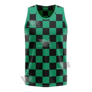 Demon Slayer Tanjiro Kamado Basketball Jersey