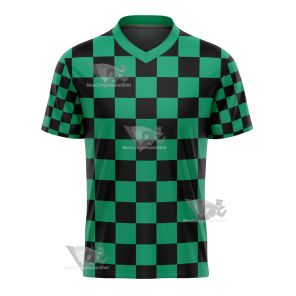 Demon Slayer Tanjiro Kamado Football Jersey