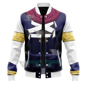 Demon Slayer Tengen Uzui 2 Varsity Jacket