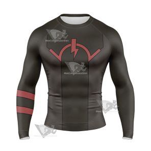 Di Gata Defenders Seth Grey Cosplay Long Sleeve Compression Shirt