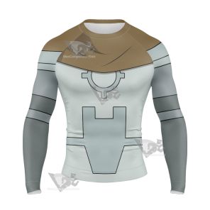 Di Gata Rion Grey Cosplay Long Sleeve Compression Shirt