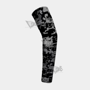 Digital Camo Charcoal Kids Arm Sleeve