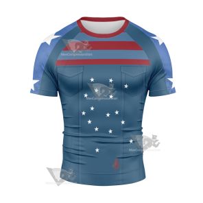 Doctor Strange 2 America Chavez Short Sleeve Compression Shirt