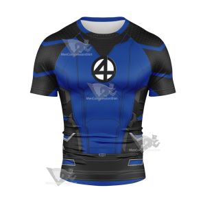 Doctor Strange 838 Four Reed Richards Short Sleeve Compression Shirt