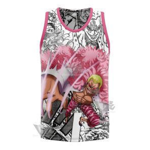 Donquixote Doflamingo One Piece Basketball Jersey