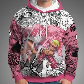 Donquixote Doflamingo One Piece Cosplay Hoodie