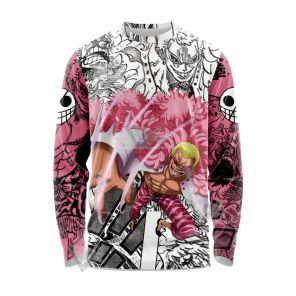 Donquixote Doflamingo One Piece Long Sleeve Shirt