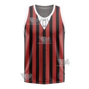 Dont Starve Wilson Red Cosplay Basketball Jersey