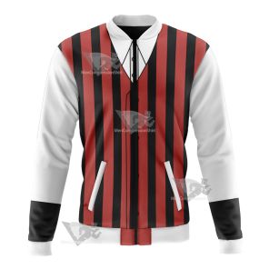 Dont Starve Wilson Red Cosplay Bomber Jacket