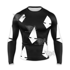 Dororo Hyakkimaru Black Long Sleeve Compression Shirt