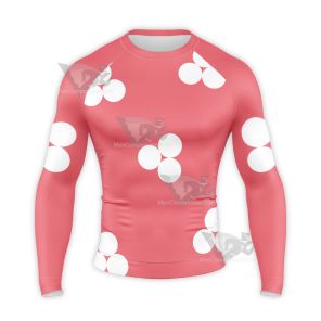 Dororo Mio Pink Long Sleeve Compression Shirt