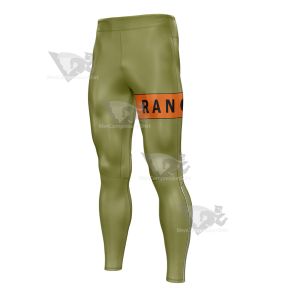 Dragon Ball 17gou Green Mens Compression Legging