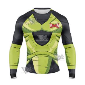 Dragon Ball Android 16 Long Sleeve Compression Shirt