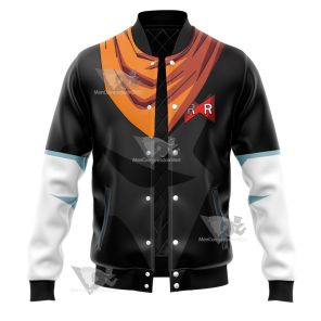 Dragon Ball Android 17 Varsity Jacket