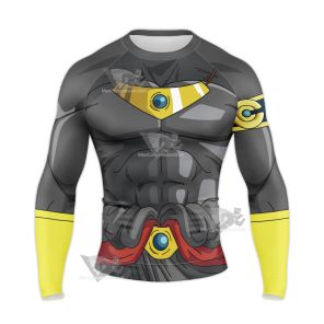 Dragon Ball Fusions Karoly Black Long Sleeve Compression Shirt