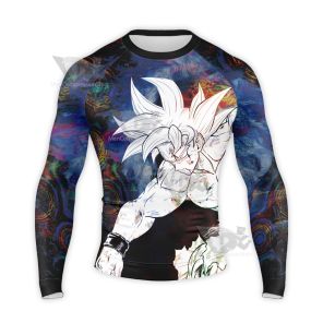 Dragon Ball Goku Battle Long Sleeve Compression Shirt