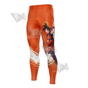 Dragon Ball Goku Goodbye Men Compression Legging