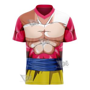 Dragon Ball Goku Super Saiyan 4 Football Jersey