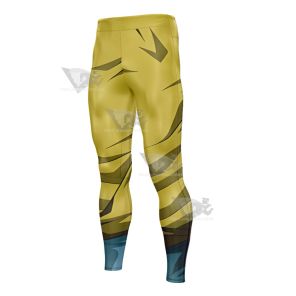 Dragon Ball Goku Super Saiyan 4 Mens Compression Legging