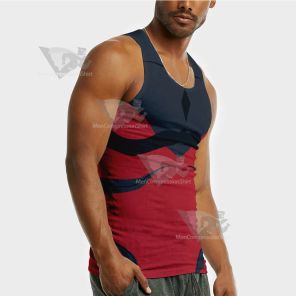 Dragon Ball Jiren Red Sleeveless Compression Shirt