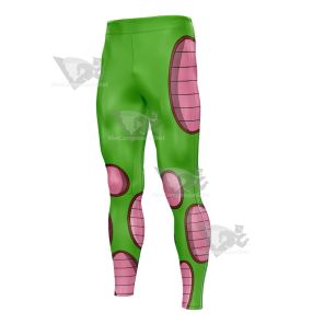 Dragon Ball Piccolo Green Mens Compression Legging