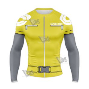 Dragon Ball Super Super Hero Bulma Long Sleeve Compression Shirt