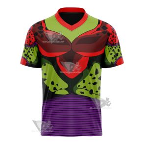 Dragon Ball Super Super Hero Cell Max Football Jersey