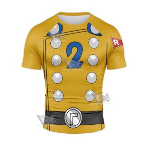 Dragon Ball Super Super Hero Gamma 2 Short Sleeve Compression Shirt