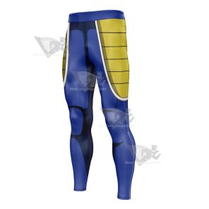 Dragon Ball Vegeta Blue Mens Compression Legging