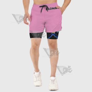 Dragon Ball Vegeta Pink Men Compression Gym Short