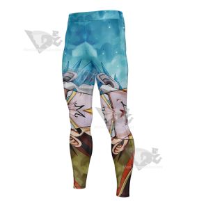 Dragon Ball Vegeta Three States Men Compression Legging