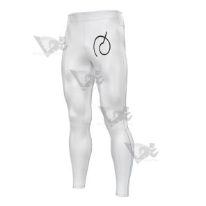 Dragon Ball Vegeta White Mens Compression Legging