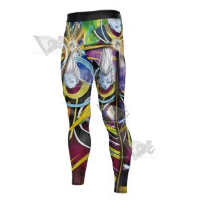 Dragon Ball Whis Yellow Mens Compression Legging