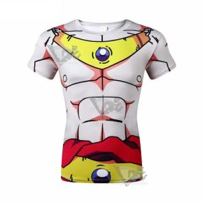 Dragon Ball Z Broly Short Sleeve Compression Shirt For Men