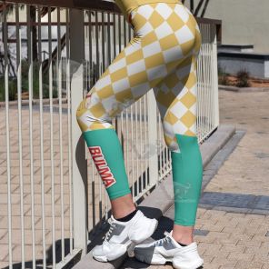 Dragon Ball Z Bulma Yellow Women Leggings