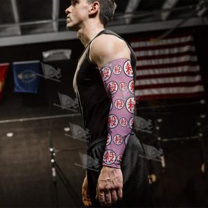 Dragon Ball Z Mercenary Tao Pai Pai Pink Compression Arm Sleeve