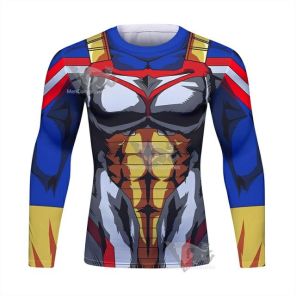 Dragon Ball Z My Hero Academia Almighty Vegeta Long Sleeve Elite Rashguard