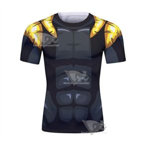 Dragon Ball Z Onyx Gogeta Short Sleeve Elite Rashguard