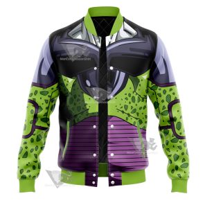 Dragon Ball Z Perfect Cell Varsity Jacket