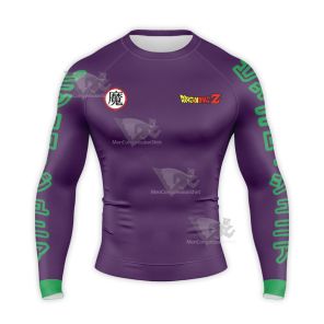 Dragon Ball Z Piccolo Purple Long Sleeve Compression Shirt