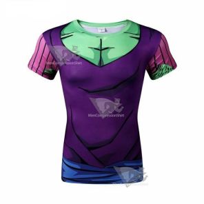 Dragon Ball Z Piccolo Short Sleeve Compression Shirt For Men