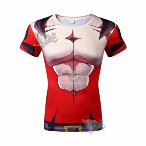 Dragon Ball Z Short Sleeve Compression Shirts