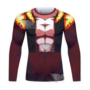 Dragon Ball Z Super Saiyan 4 Gogeta Long Sleeve Elite Rashguard